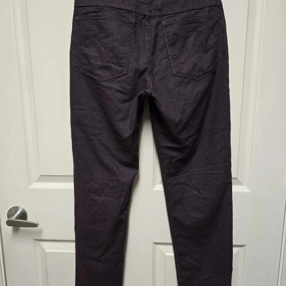 Men's BRAX Feel Good Cooper Fancy Straight Leg Jean Burgun Maroon - Size 30 x 34 - Picture 12 of 16